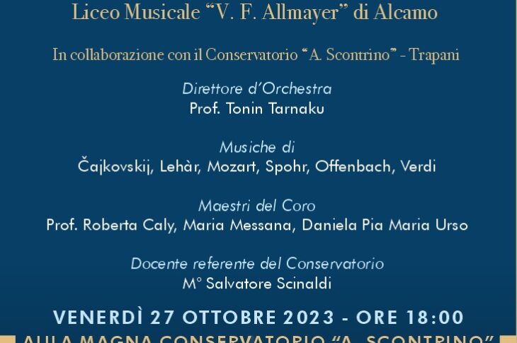 Concerto Liceo Musicale V. F. Allmayer di Alcamo
