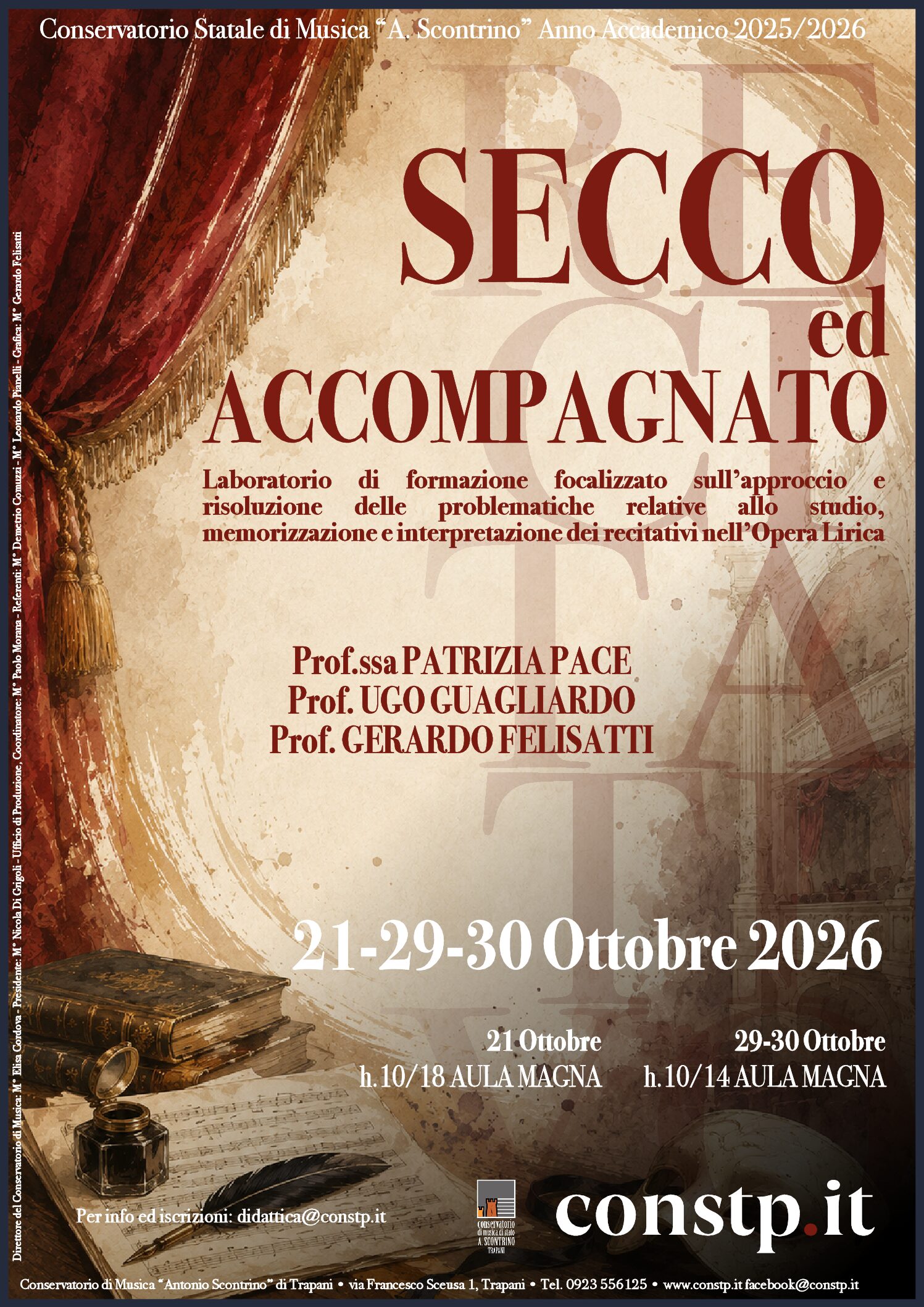 Secco e Accompagnato